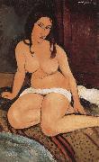 Amedeo Modigliani, Seated Nude